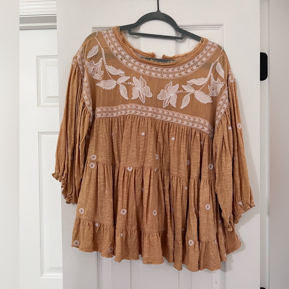 Free People Sweet Raisin Tunic. Small.